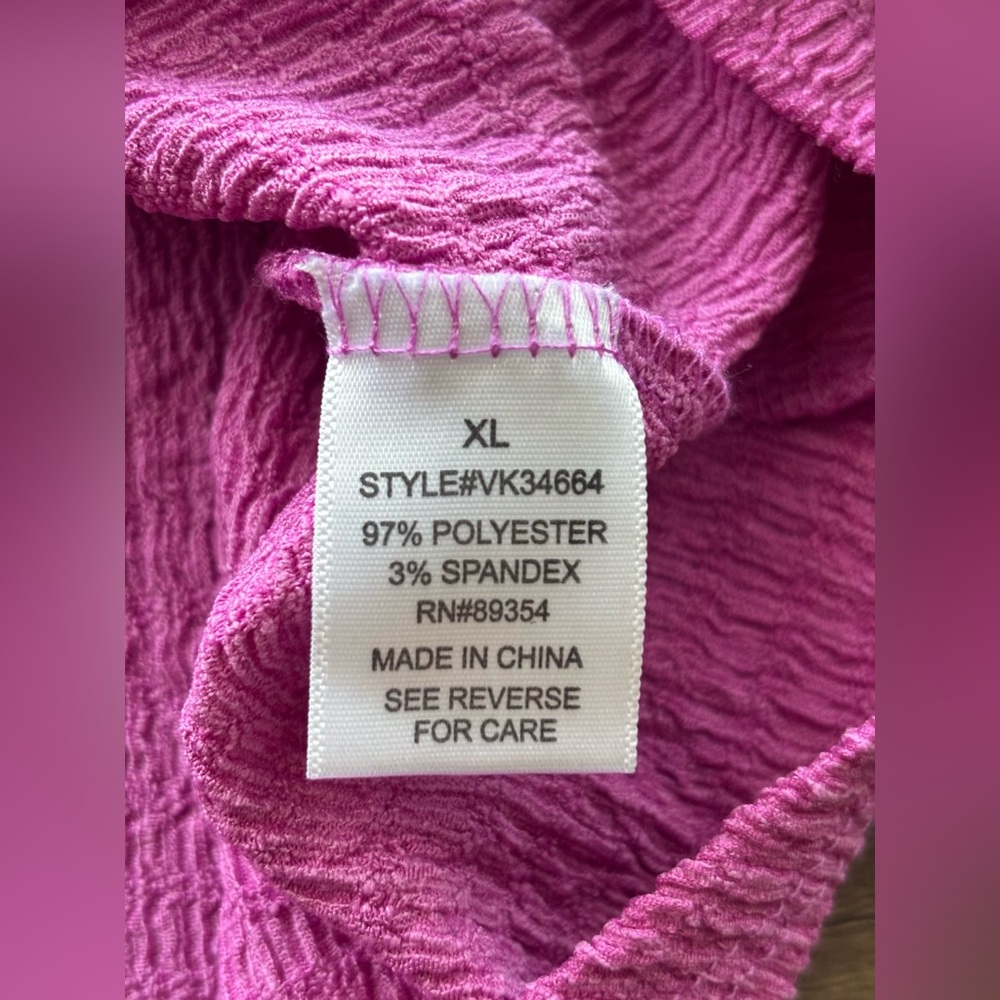 Adrienne Vittadini Vibrant Knit in Pink - Picture 12 of 12